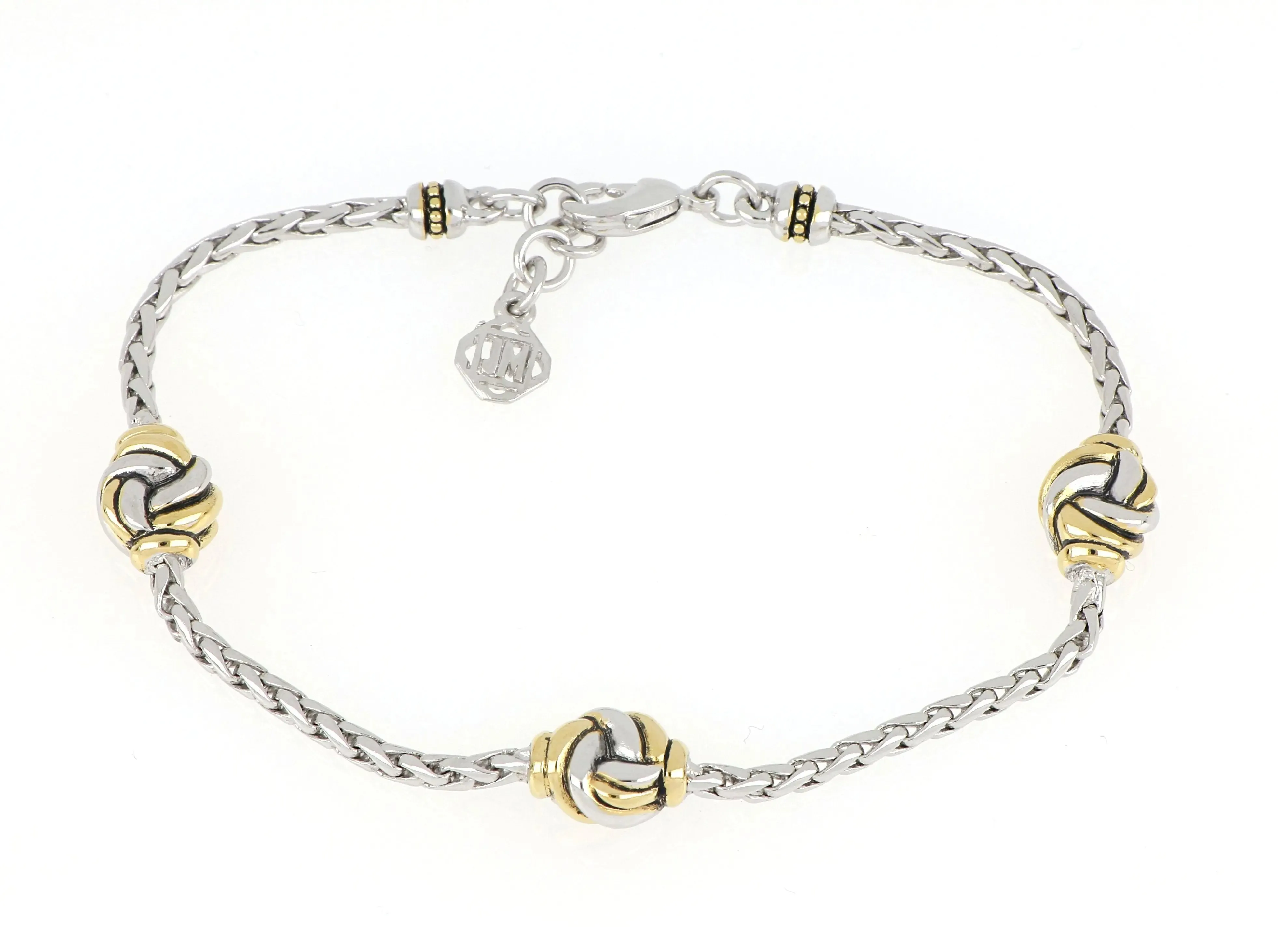 Infinity Love Knot Collection - Triple Knot Strand Bracelet